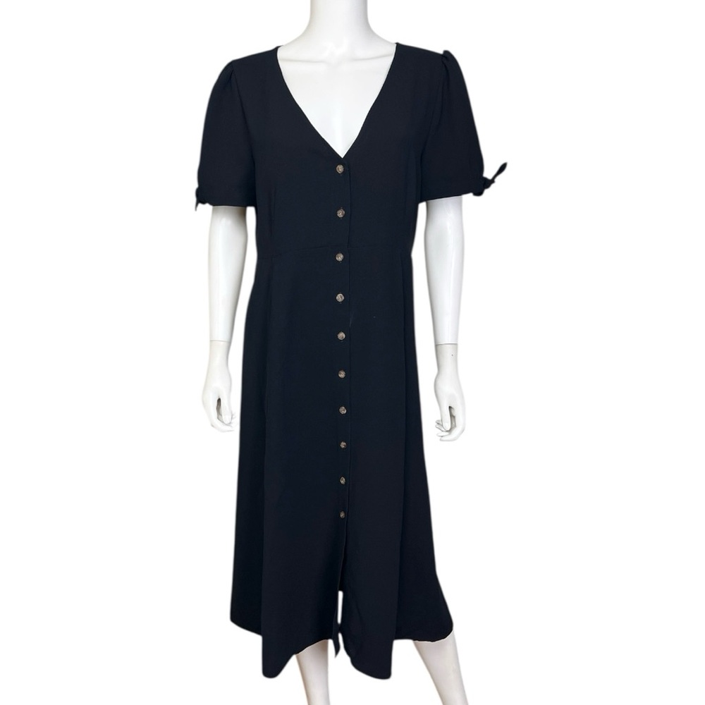 Sezane Vic Dress in Black - NWT sz 12 - Picture 5 of 11